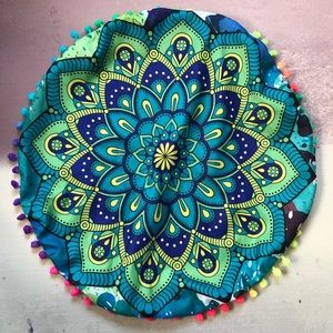 Meditation cushion cover